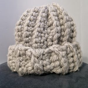 Chunky Grey Hat