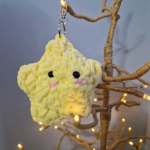 Plush Star Keyring